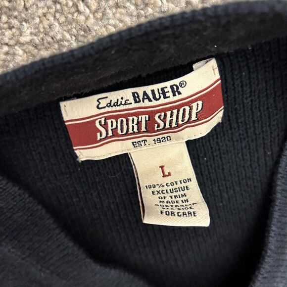 Eddie Bauer Sports Shop Large Vintage Sweater!! - Picture 3 of 4